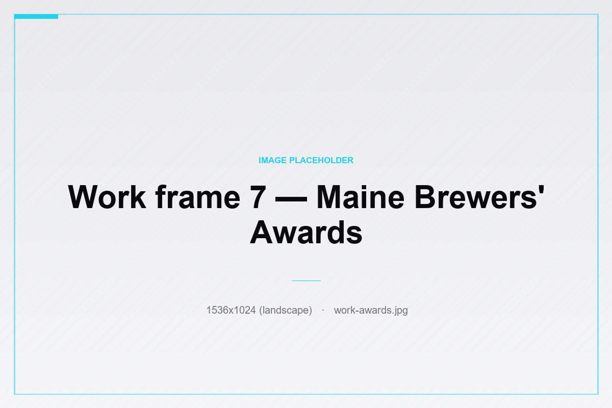 Maine Brewers' Awards