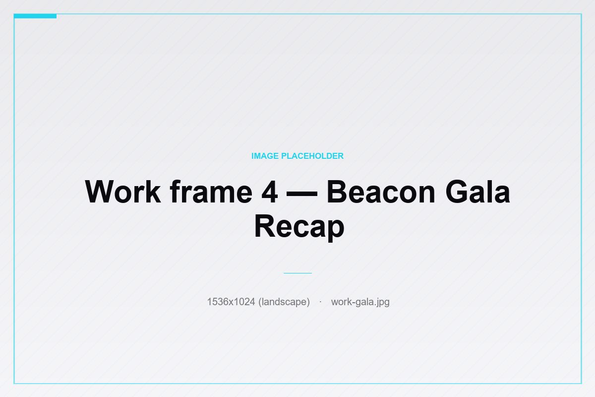 Beacon Gala Recap