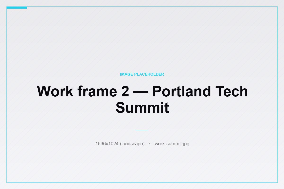 Portland Tech Summit